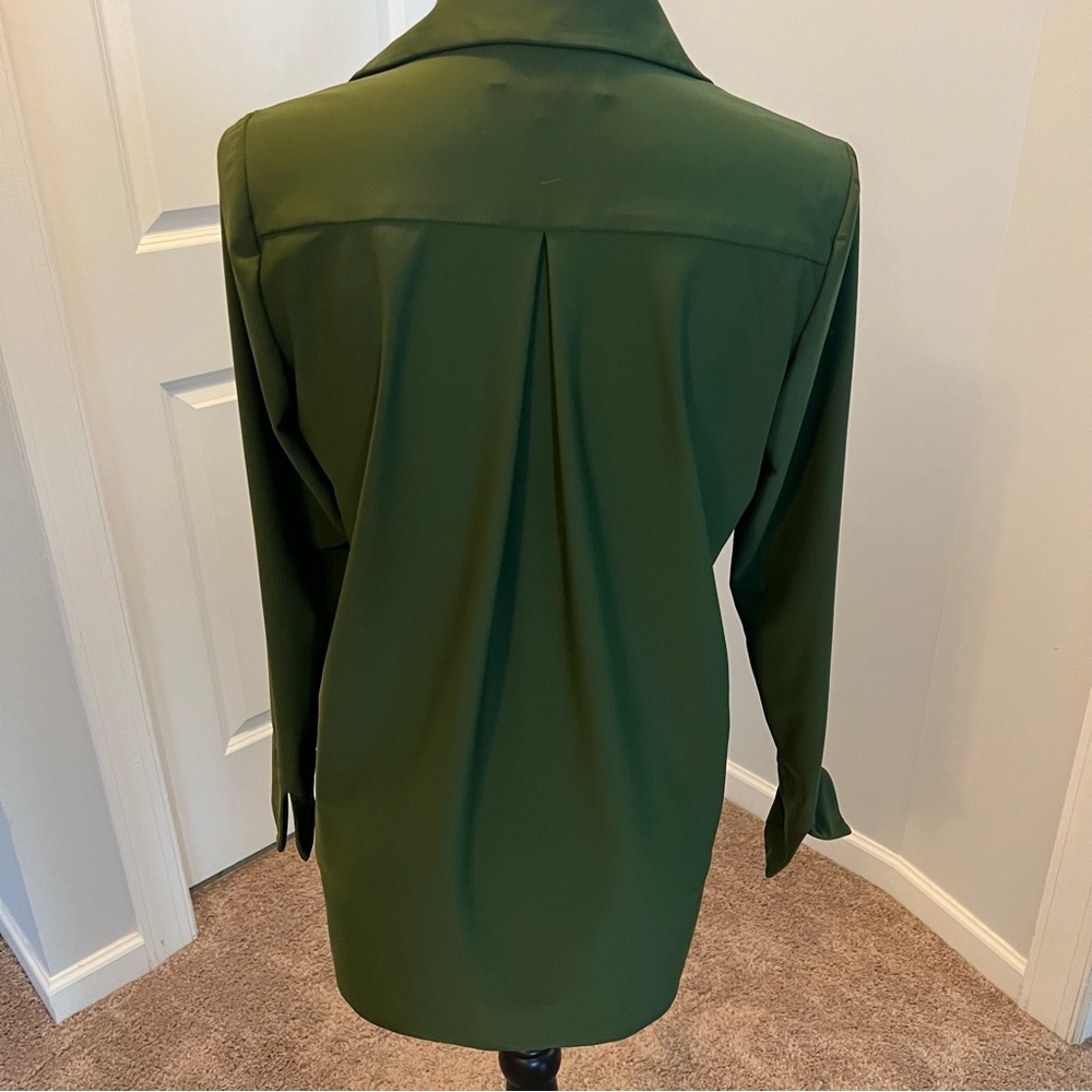 Jude Connally Tunic top NWOT XS Vibrant green - Picture 6 of 9